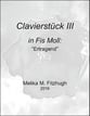 Clavierstuck III piano sheet music cover